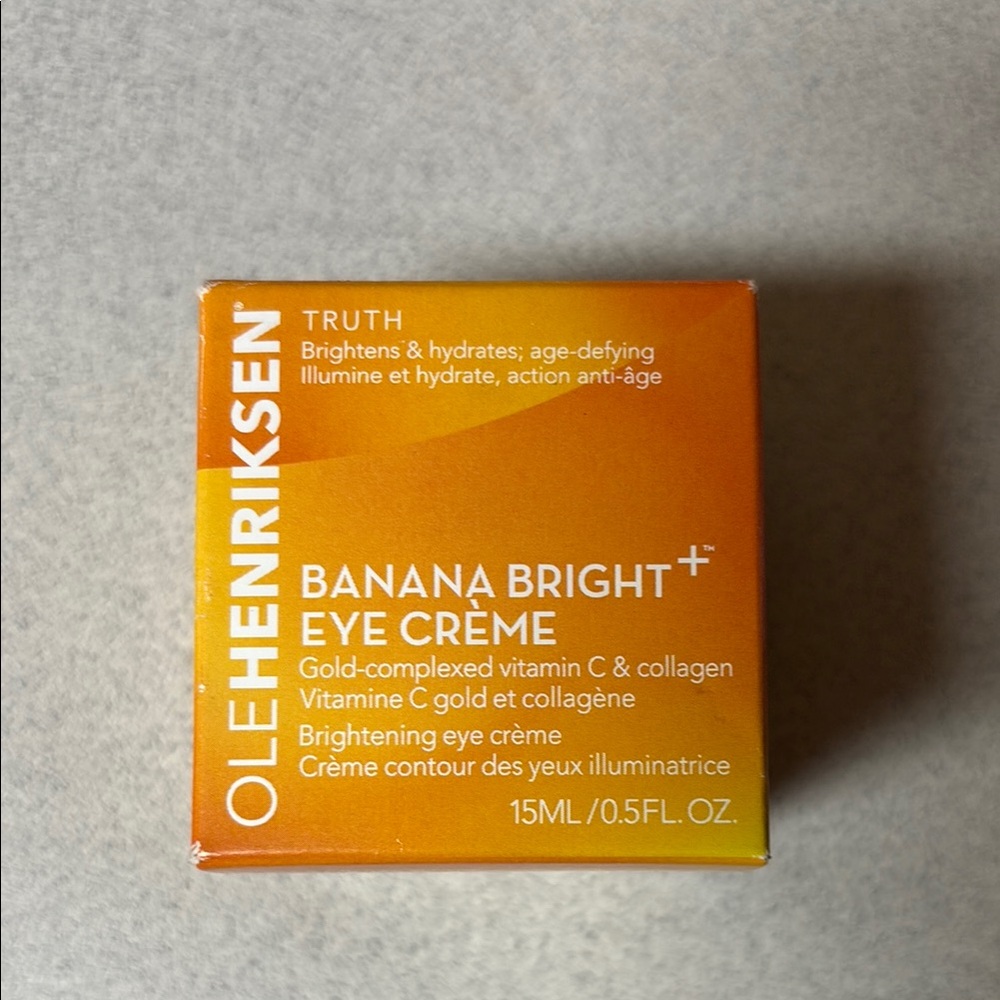 Ole Henriksen Banana Bright+ Eye Crème - Orange